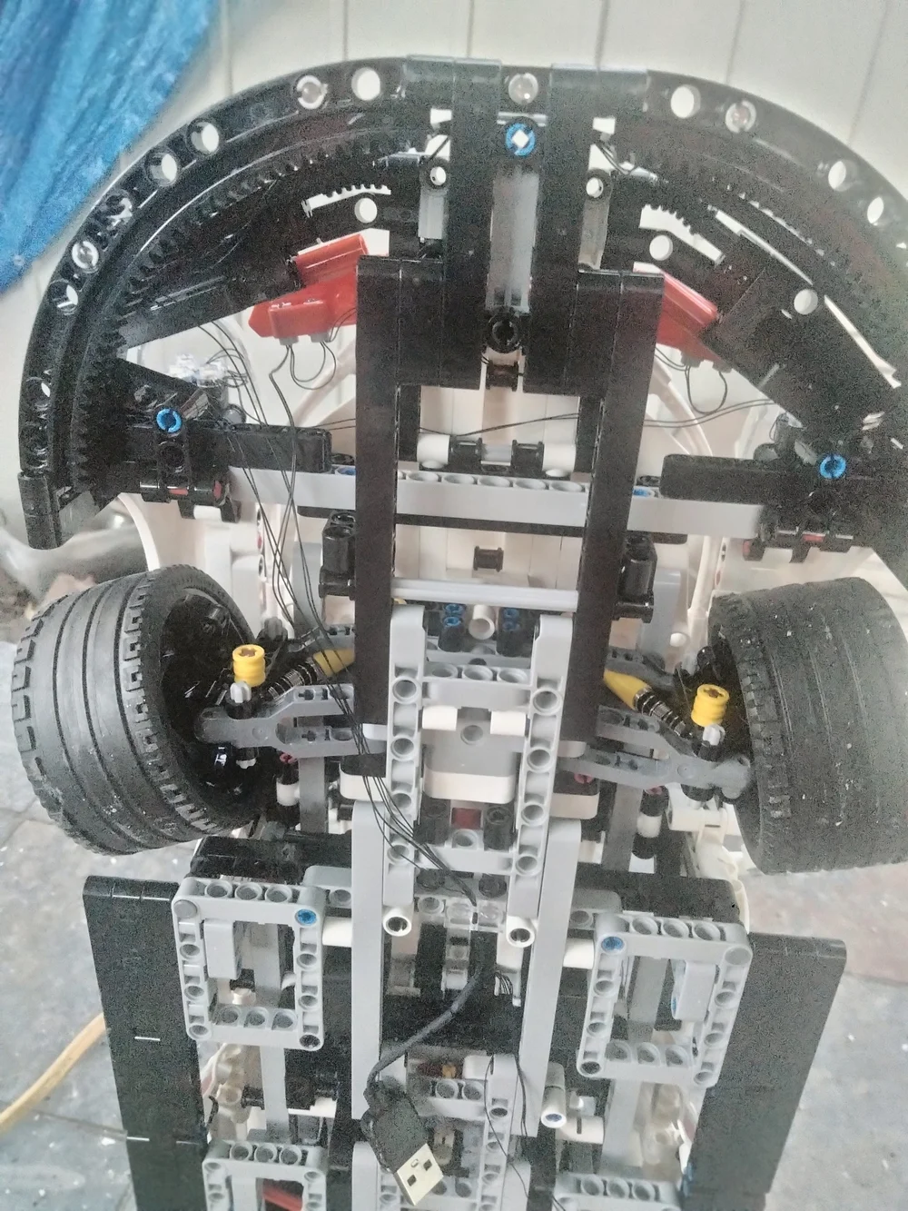 Lego detailed car